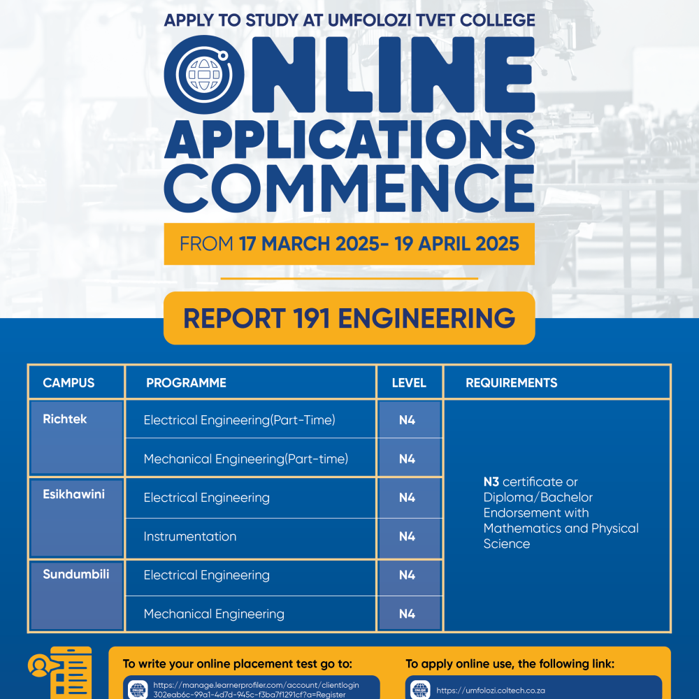 uMfolozi TVET College - Report 191 Engineering-01